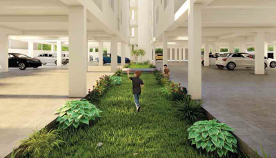 Car Parking amenities of AVL Garudadri