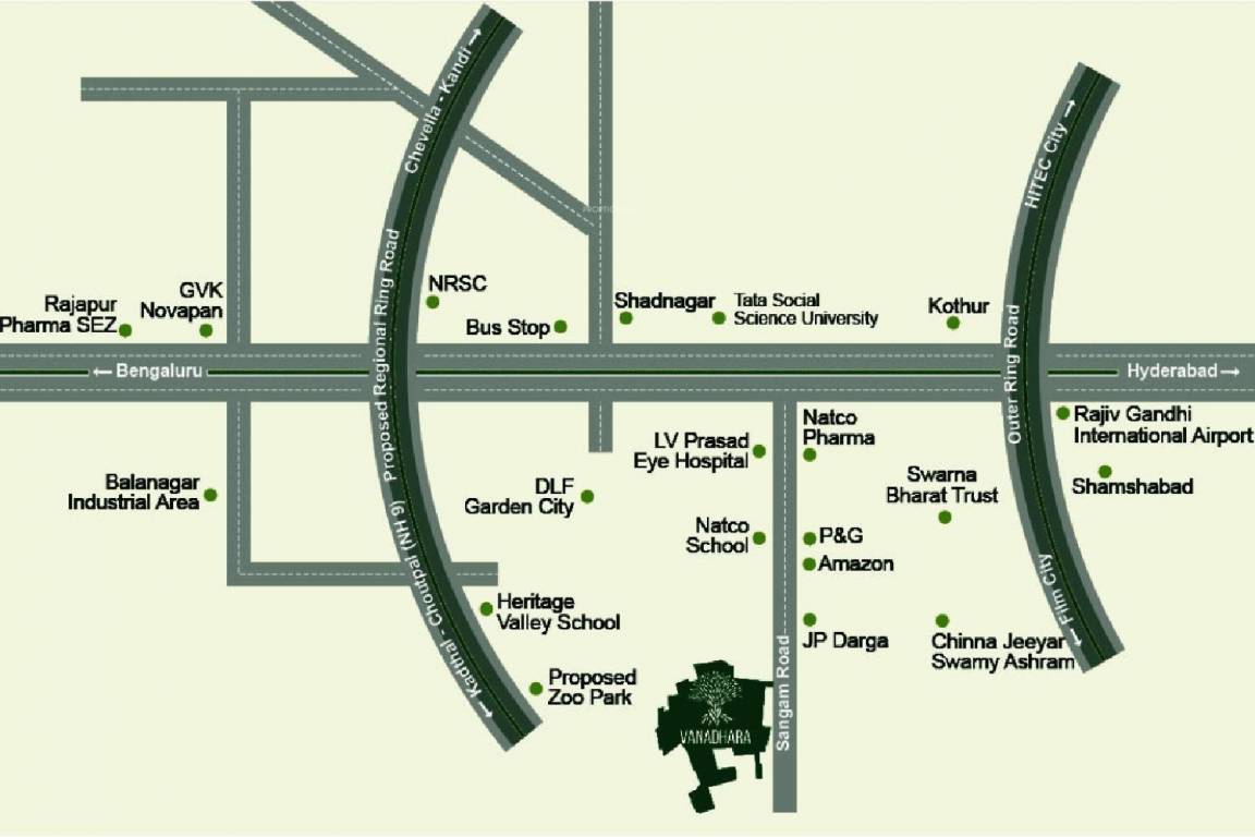  vanadhara Location Plan