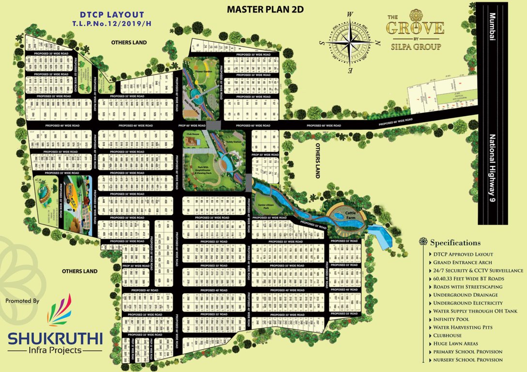  the grove Layout Plan
