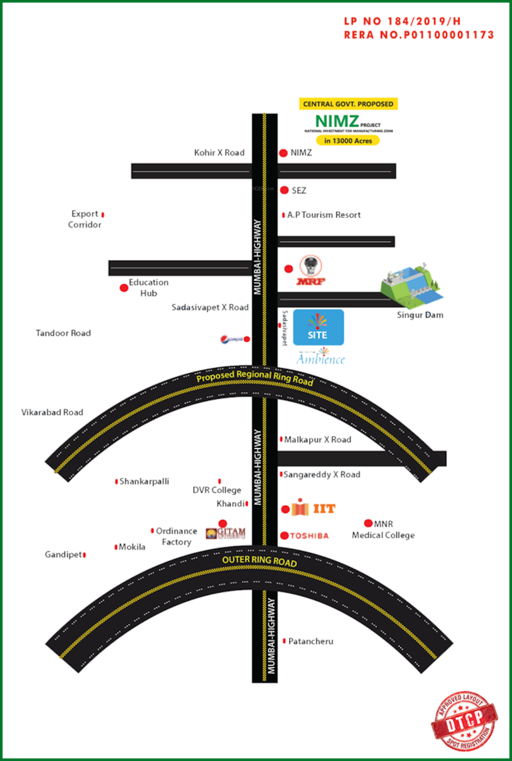  the grove Location Plan