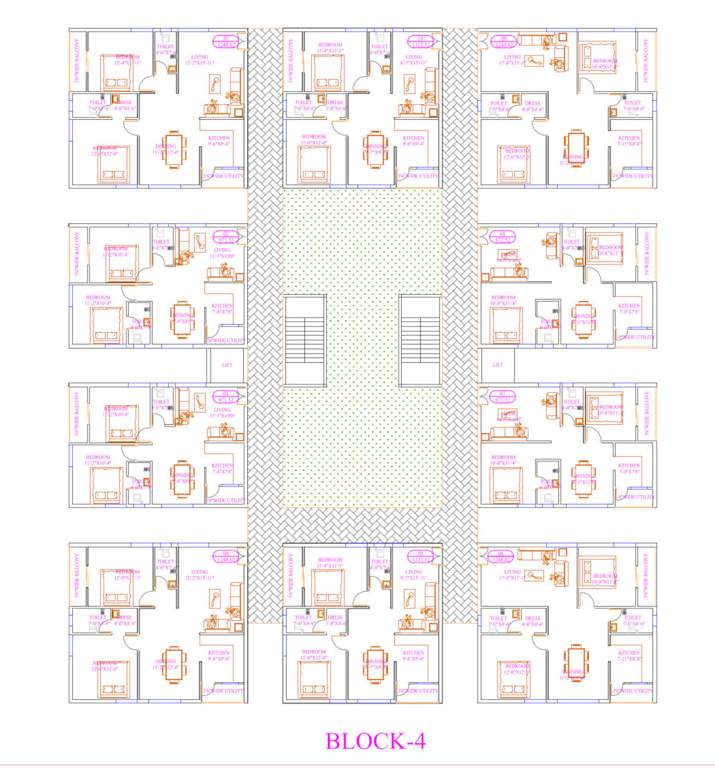  times shreevatsavam Block A Cluster Plan