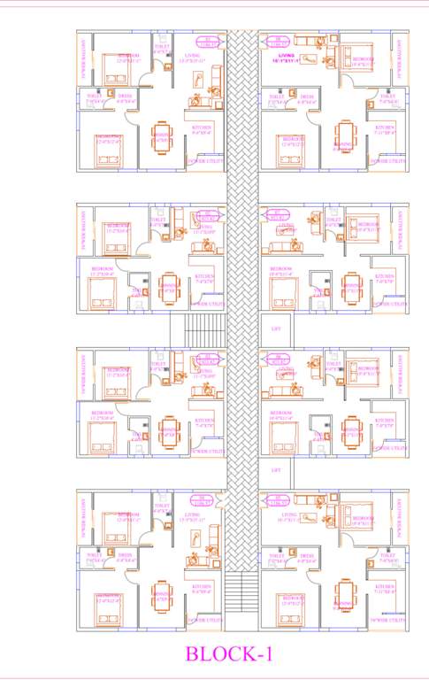  times shreevatsavam Block C Cluster Plan