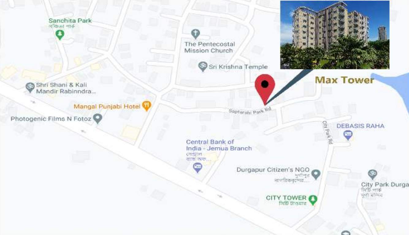  max tower Location Plan