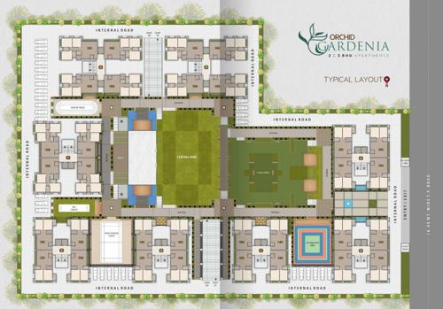 Block A To Block H Cluster Plan gardenia Block A To Block H Cluster Plan