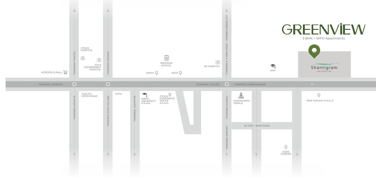 green view Location Plan