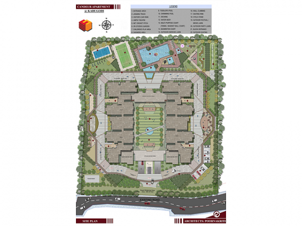 masterPlan of Candeur Sunshine