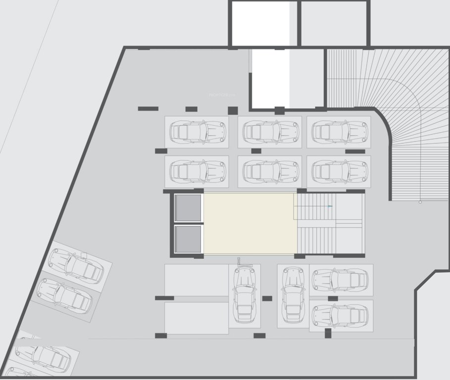  41 Artham 41 Cluster Plan for Basement Floor