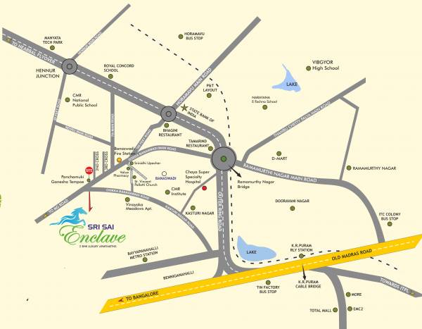  sai-enclave Location Plan