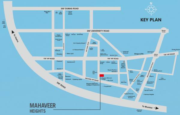  mahaveer-heights Location Plan