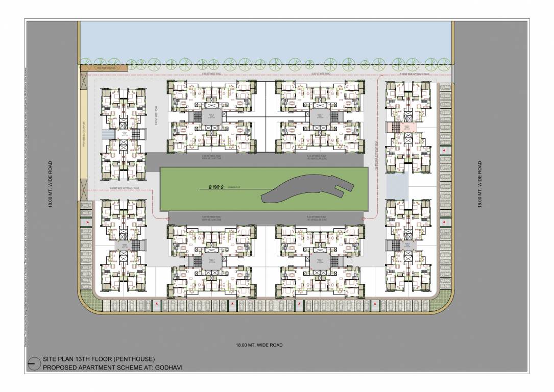  the canvas Block A Cluster Plan