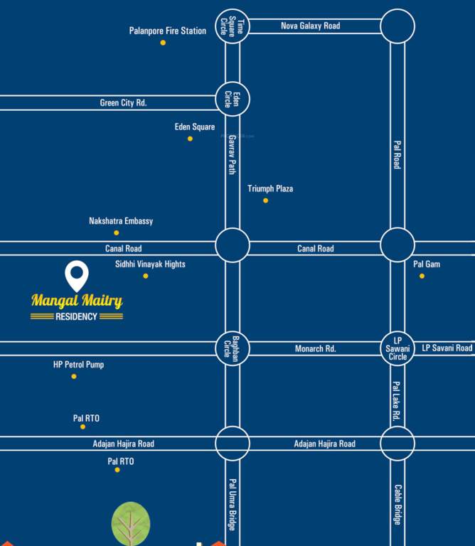 manjulaben arvindbhai tejani and others Location Plan