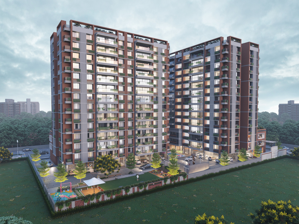  the twin towers Elevation