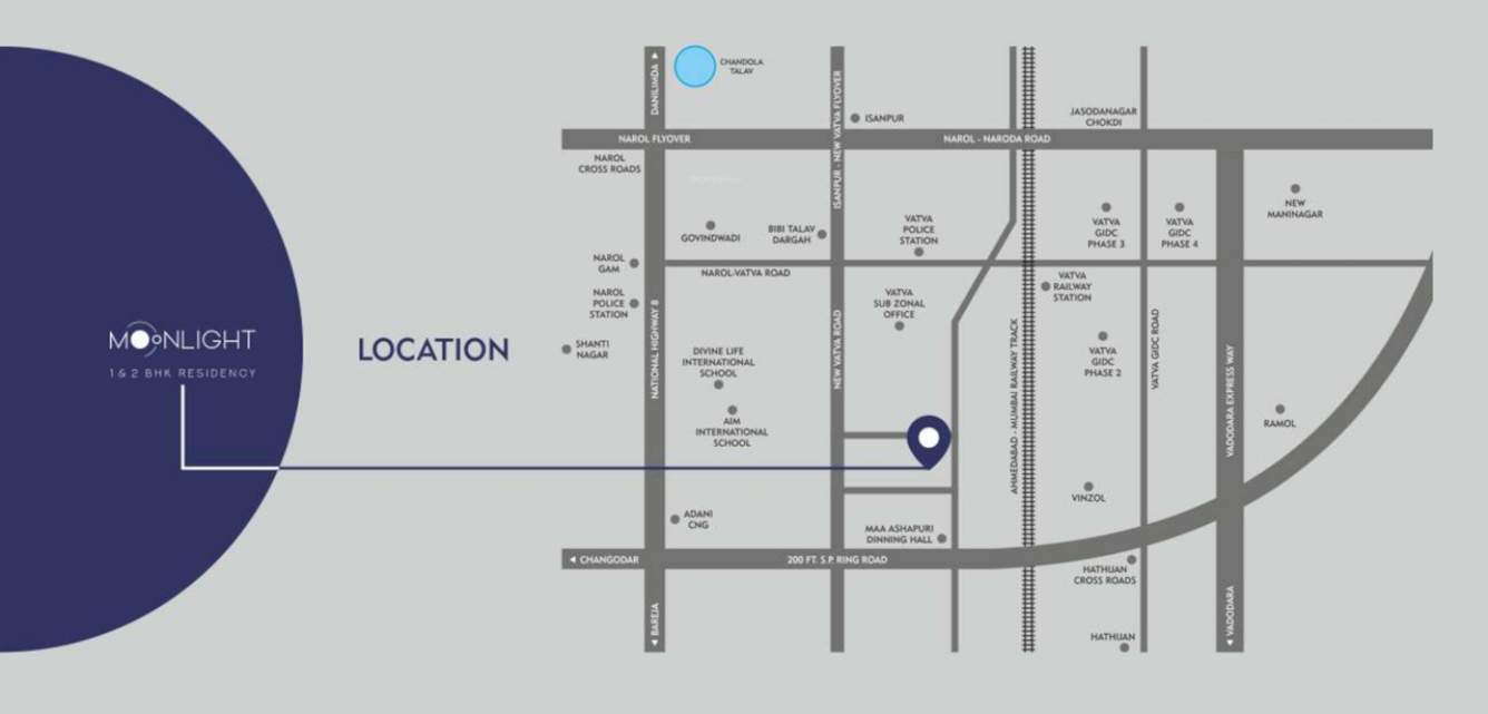  moonlight residency Location Plan