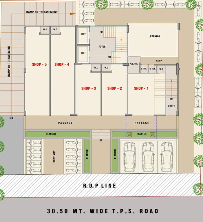  kashyap apartment vibhag 1 Layout Plan