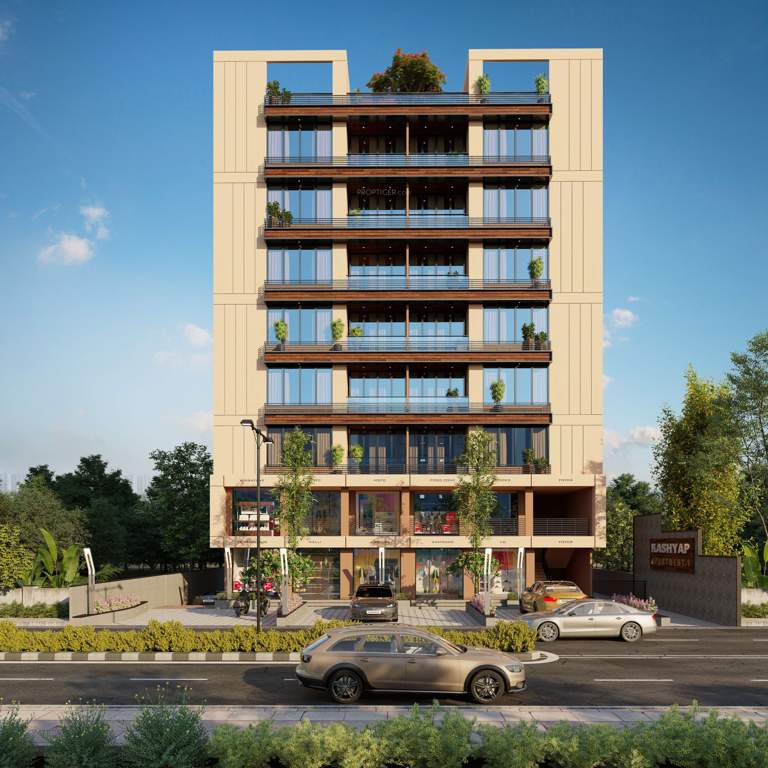  kashyap apartment vibhag 1 Elevation