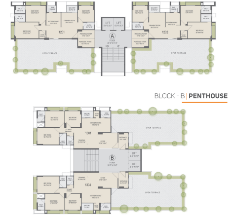  hir-asha-sky Block A Cluster Plan