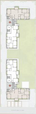 casa Block A And Block B Cluster Plan from 1st to 14th Floor