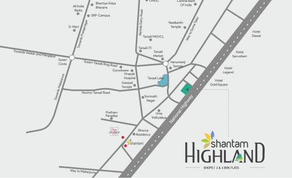  shantam-highland Location Plan