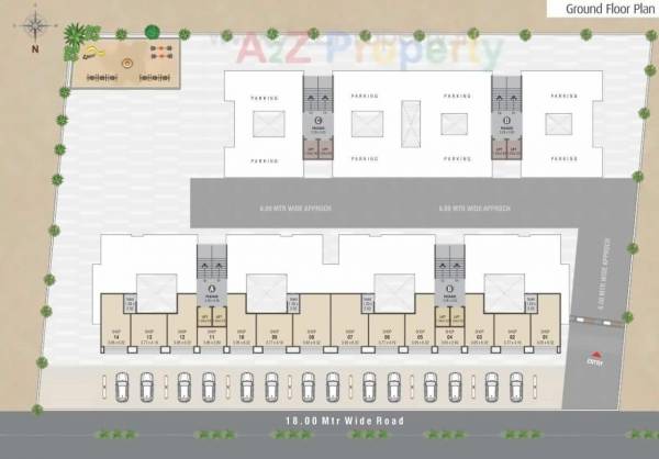  krishna-residency Layout Plan