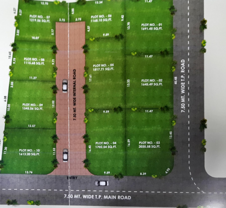  krishna residency Layout Plan