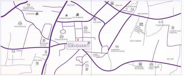  sukhshanti Location Plan
