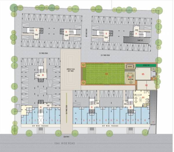  maple-green-homes Ground Floor A Cluster Plan
