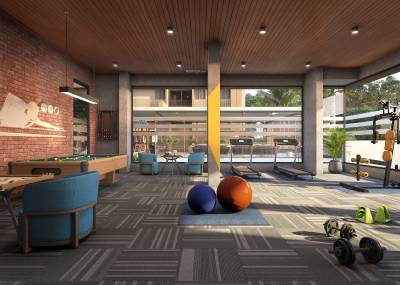  maple-green-homes Gymnasium