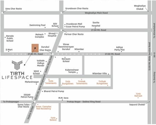  tirth-lifespace Location Plan