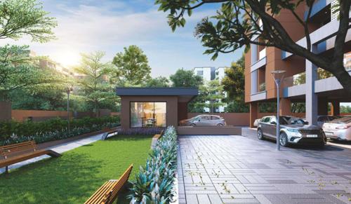  tirth-lifespace Car Parking