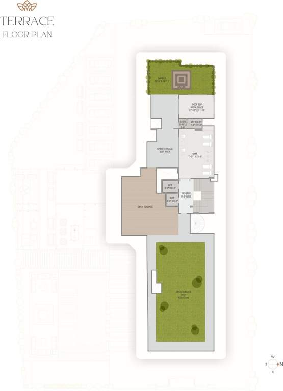 green leaf regalia Green Leaf Regalia Cluster Plan For Terrace Floor