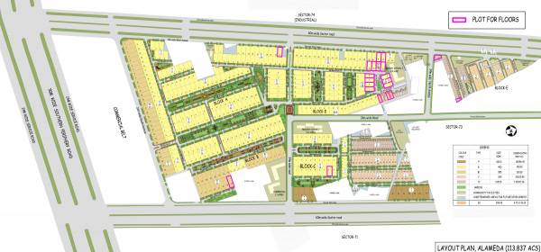  independent-floors-at-dlf-alameda Master Plan