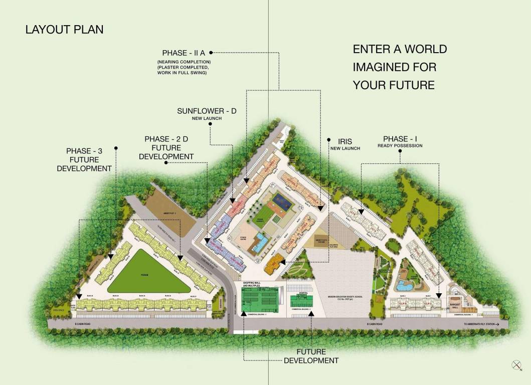  greens phase 2 d Layout Plan