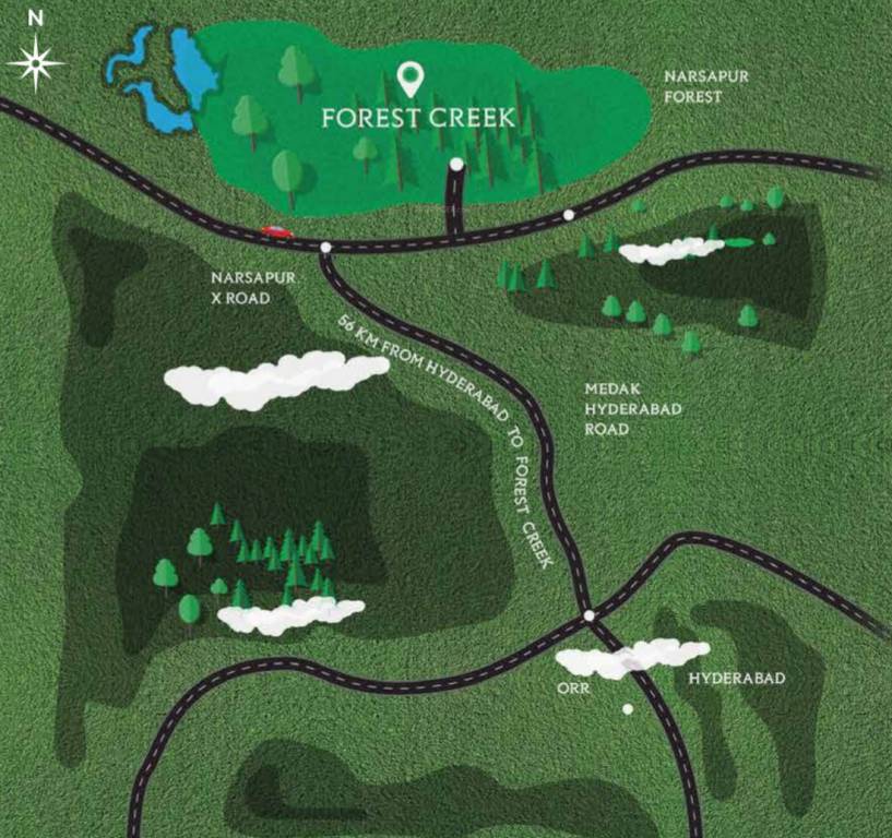  forest creek Location Plan