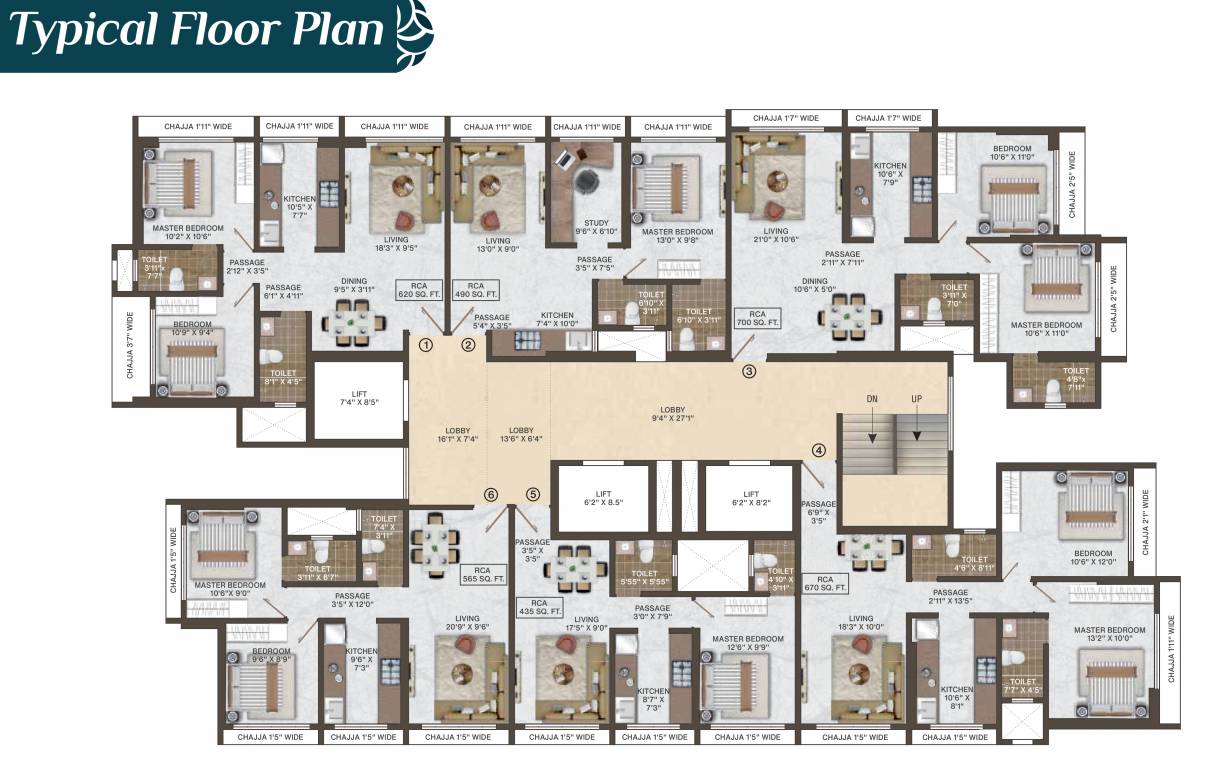  shrushti wing b Shrushti Wing B Cluster Plan