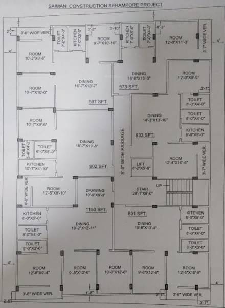  saimani-1 Saimani 1 Cluster Plan For Typical