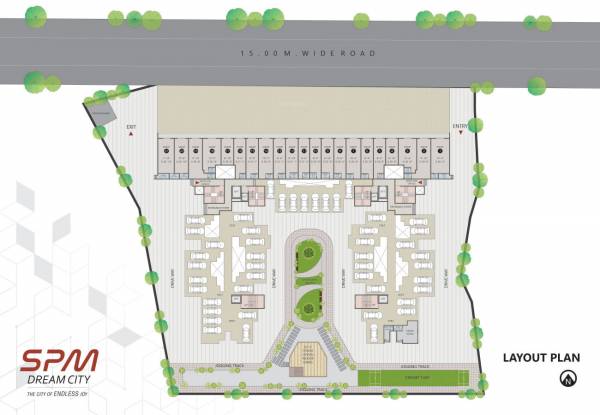 spm-dream-city-phase-1 Layout Plan