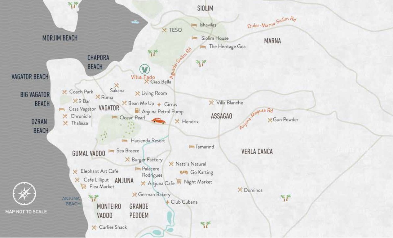  villa fado Location Plan