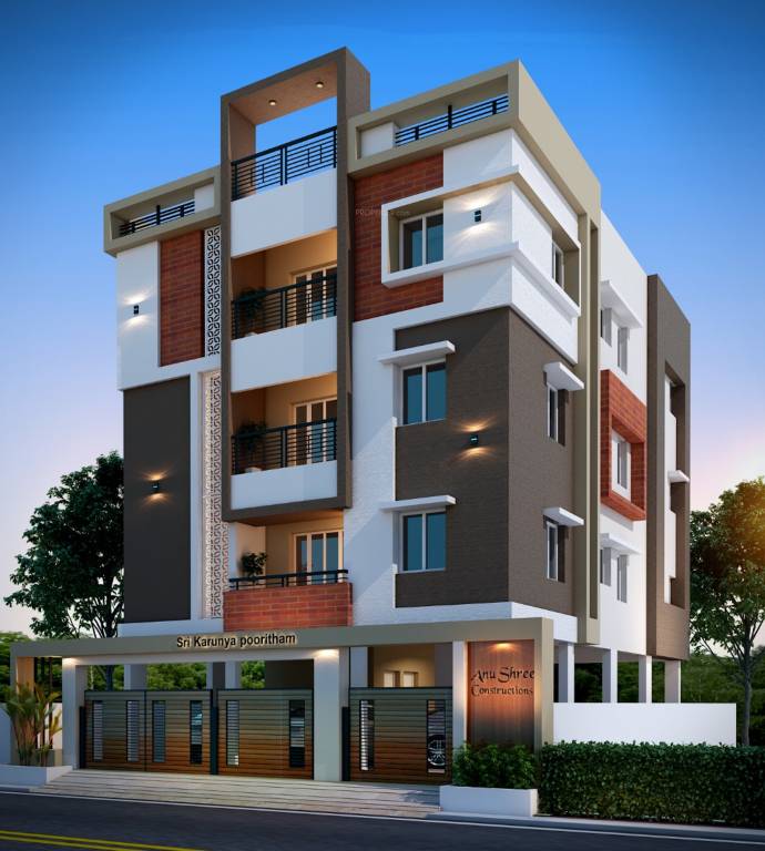  sri karunya pooritham flats Elevation