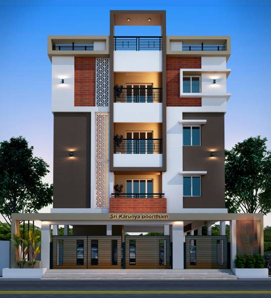 Elevation sri-karunya-pooritham-flats Elevation