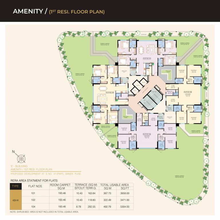  arcus bldg e Arcus Bldg E Cluster Plan