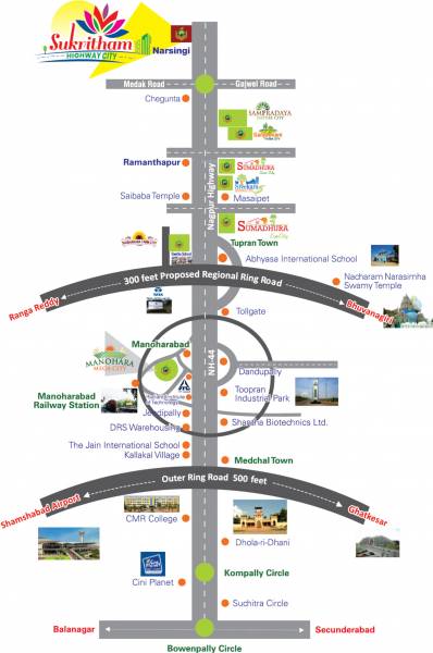  sukritham-highway-city Location Plan