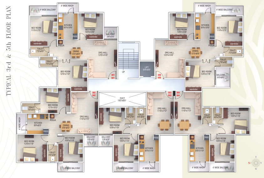  shree gajanan height Shree Gajanan Height Cluster Plan