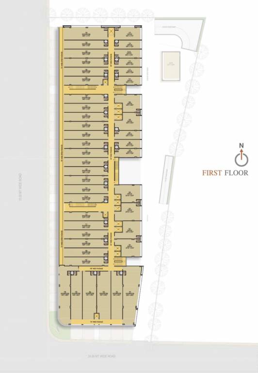  business centre abc Business Centre Abc Cluster Plan for 1st Floor