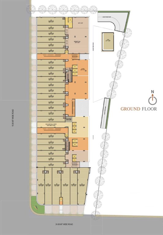  business centre abc Business Centre Abc Ground Floor Cluster Plan