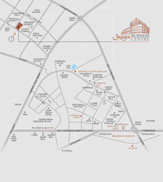  business-centre-abc Location Plan
