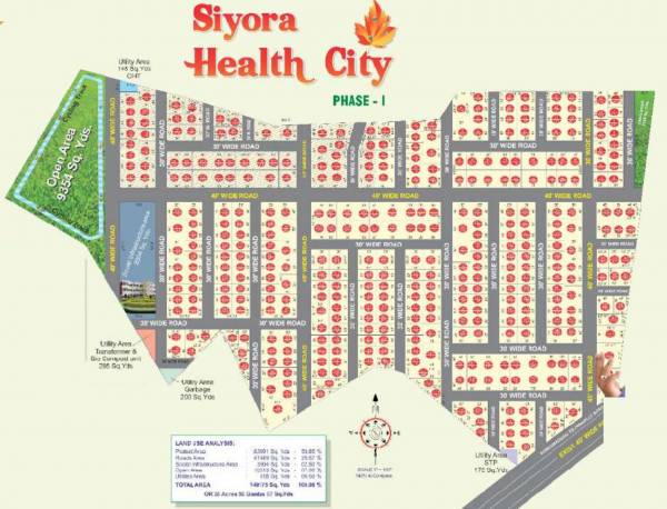  health-city Layout Plan