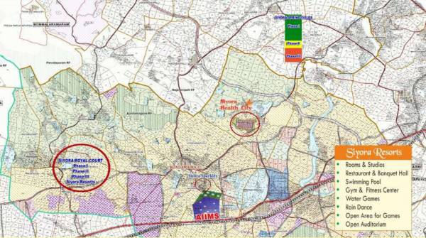  health-city Location Plan