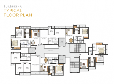  hatkesh-heights-phase-ii A Wing Cluster Plan