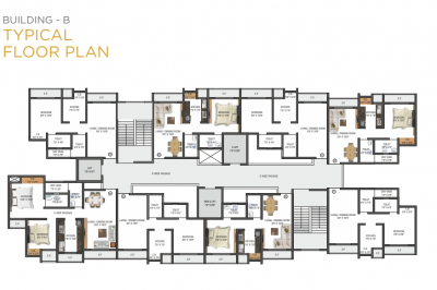  hatkesh-heights-phase-ii B Wing Cluster Plan