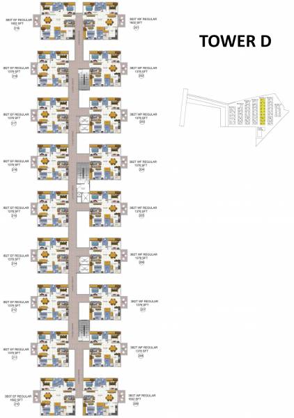  codename-central-park Block D Cluster Plan for 2nd Floor